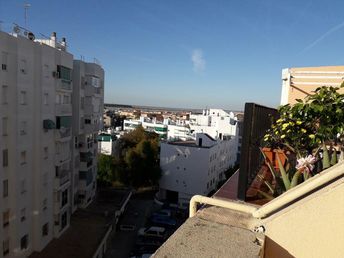 Atico Con Espectacular Terraza Con Vistas Magnificas A La Desembocadura Del Guadalquivir Daire Sanlúcar de Barrameda Dış mekan fotoğraf